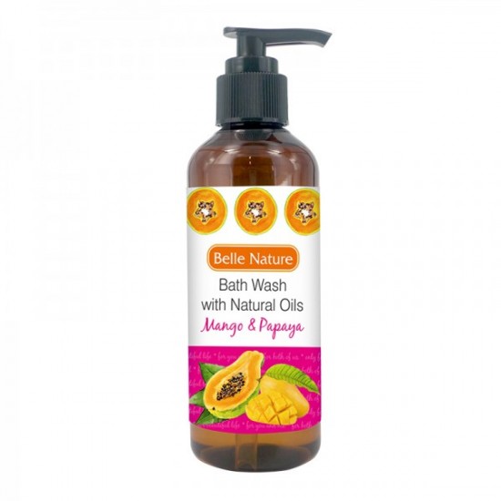 Belle Nature Mango Papaya Shower Gel 200ml - Гел за туширање